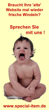 Webdesign von www.special-item.de